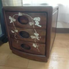 【お話中】木の3段ミニBOX