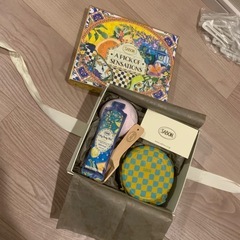 SABONギフトセット　スクラブ　ボディミルク　バスボール　セット