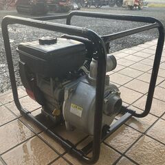 891 ハツタ エンジンポンプ 口径50×50㎜ 4馬力 ガソリン [ HP-200GMFA ] 現状販売 引取歓迎 【農機具ランドあぐり家鳥取中央店】の画像