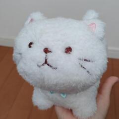 ふくふくにゃんこ しろたまちゃん 猫 ぬいぐるみ