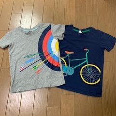 120cm Tシャツ　2枚セット