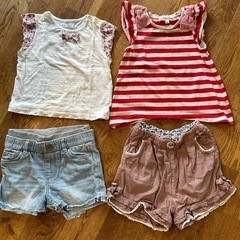 女の子夏服　80センチ　bebe、baby Gapなど 