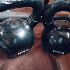 ケトルベル16kg2個セット【本日受け渡し可】