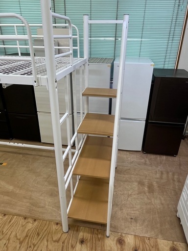組立て 応相談 ニトリ ロフトベッド 階段付き ベッド 家具 激安販売!! 組立て応相談 ニトリ ロフトベッド 階段付き