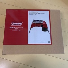 新品未使用　コールマン　シングルガスストーブ