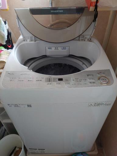 シャープ製/2018年式/9kg/全自動洗濯機/ES-GV9C-N | 中古洗濯機