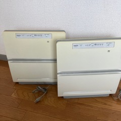 (フィルターまだ綺麗です)SANYO空気清浄機2台
