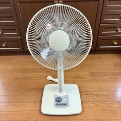 リビング扇風機 レトロ ブルーグレー 