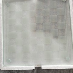 グラスチェス　新品　ボードゲーム　GLASS CHESS オセロ　ガラス　インテリアの画像