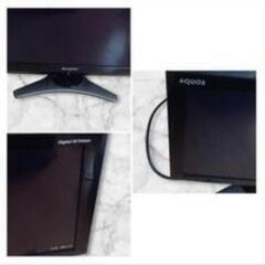 SHARP AQUOS 液晶テレビ 20インチ 付属品ありの画像