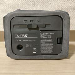 エアー ポンプ ① 電動 オート 空気入れ 抜き INTEX インテックス DIY コンセント air pump 換気 排気 送風