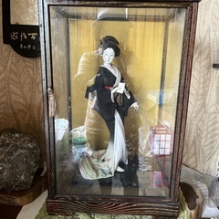 アンティーク　日本人形の画像