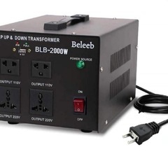 2000W 変圧器 トランス ac 100v/110v to 220v-240v