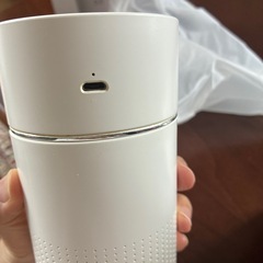 超音波加湿器　ホワイト　卓上　電化製品　　の画像