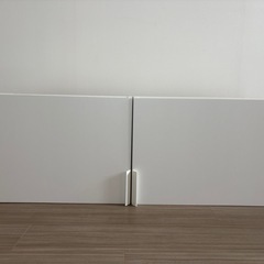【6/7迄】　IKEA プラッツァ　棚　扉付き　白