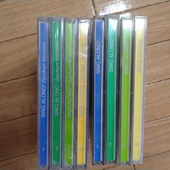 ディズニーシングアロングCD8枚（ジャンク）の画像