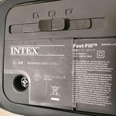 エアー ポンプ ② 電動 オート 空気入れ 抜き INTEX インテックス DIY コンセント air pump 換気 排気 送風の画像