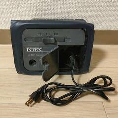 エアー ポンプ ② 電動 オート 空気入れ 抜き INTEX インテックス DIY コンセント air pump 換気 排気 送風の画像
