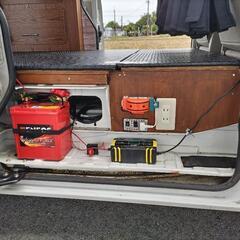 エブリイ　DA64V　軽　キャンピングカー　車中泊　値段交渉できます！の画像