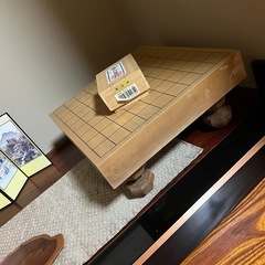将棋盤と将棋の駒