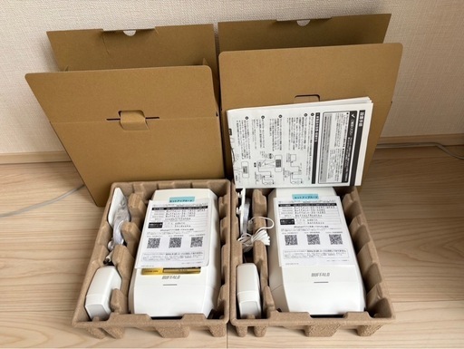 BUFFALO　バッファローWi-Fiルーター AirStation Wi-Fi6E(11ax)対応 2401＋2401＋573Mbp