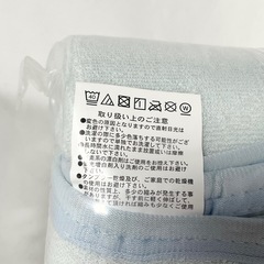 新品 敷きパッド シングル 水色 取替用の画像