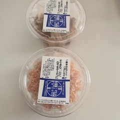 未開封　こんがり焼ほたて貝ひも、煮干しえび