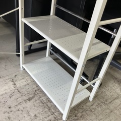 ロ2505-524 パソコンデスク ナチュラルブラウン 汚れあり イスセット バラ売り不可　中古の画像