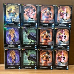 【新品未開封】ドラゴンボール　悟飯、セル、ゴテンクス、ブウ　マッ...