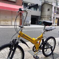 阪神タイガース仕様 (ミカ) 近鉄日本橋の折りたたみ自転車の中古