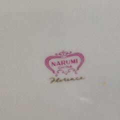 0518-181 NARUMI花柄 大皿5枚セットの画像