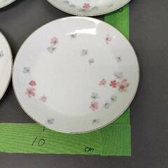 0518-181 NARUMI花柄 大皿5枚セットの画像