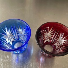 切子グラスの画像