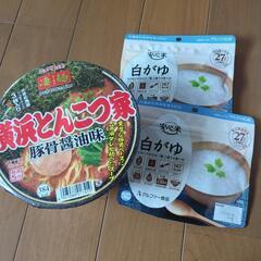 ラーメンと米