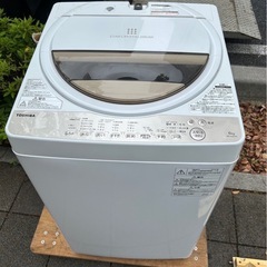 TOSHIBA全自動洗濯機　2020年製AW-6G8 6キロ　洗...