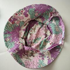 幼児用　ひも付き帽子の画像