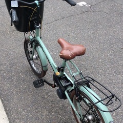 【RKG】特価！パナソニック/アシスト自転車/EB BE-ENGL03G/ミスティグリーン/状態悪/中古品の画像
