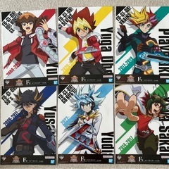 遊戯王クリアポスター六つ