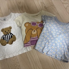 西松屋　ベビーTシャツ　3
枚 