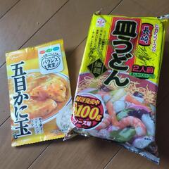 皿うどんと五目蟹玉