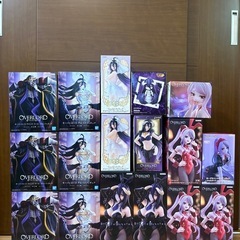 【新品未開封】オーバーロード　アインズ　アルベド　シャルティア　...