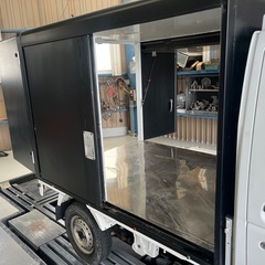 【値下げ】軽トラック用（キャリー）キッチンカー　ボックスの画像