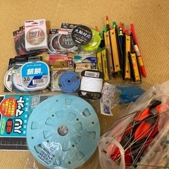 〔値下げ〕釣り糸、釣り針、小物の画像