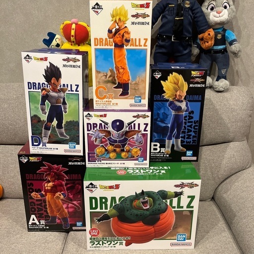 早い者勝ちです。ドラゴンボール一番くじフィギュアコンプリート
