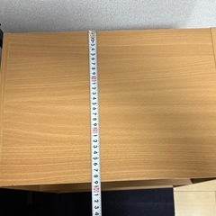 W42×D29×H59カラーボックス茶色の画像