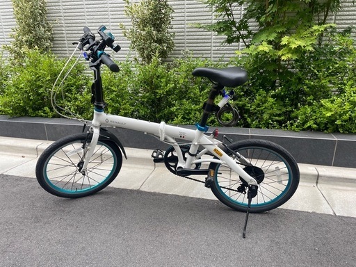 ルノーアルミフレーム折りたたみ自転車　20インチ