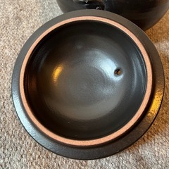 三鈴陶器 ご飯　土鍋 3合炊き 四日市 万古焼の画像
