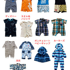 ベビー服　男の子　70　13着セット　まとめ　ベビードール　ディ...