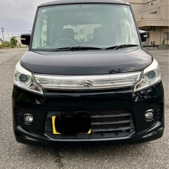 ★スペーシア カスタム 黒 2WD 車検2026年4月★