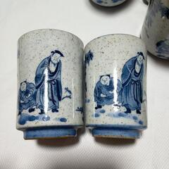 鍋島有山 湯のみ 11個セットの画像